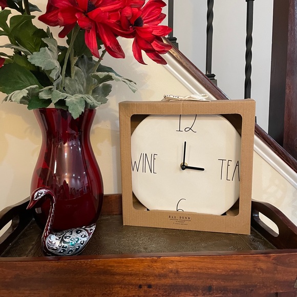 Rae Dunn Clock - Picture 2 of 3